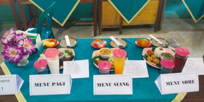 LOMBA MENYUSUN MENU MAKANAN SEHAT SEHARI