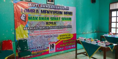 LOMBA MENYUSUN MENU MAKANAN SEHAT SEHARI