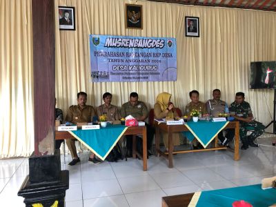 MUSYAWARAH DESA PEMBAHASAN RKP DESA TA 2026